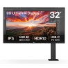LCD Monitor|LG|31.5"|Panel IPS|3840x2160|16:9|60Hz|5 ms|Speakers|Swivel|Pivot|Height adjustable|Tilt|Colour Black|32UN880K-B